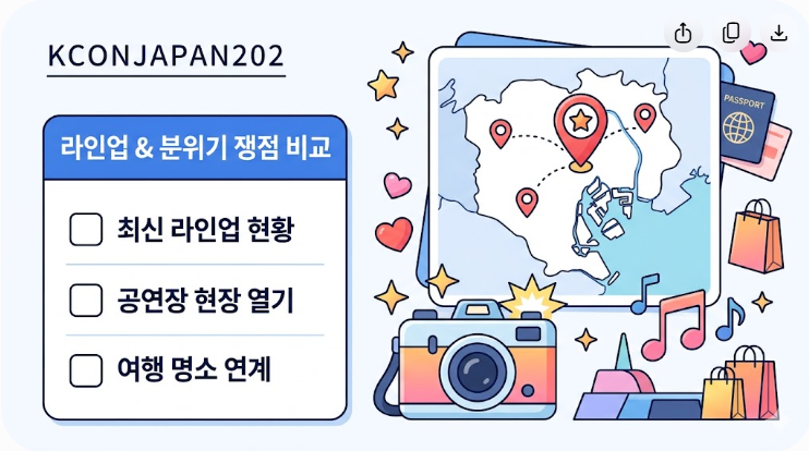 KCON JAPAN 2026 라인업부터 현장 분위기까지 쟁점 비교