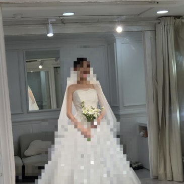 Dress 19- 셀레네 본식가봉2 (잔잔비즈 드레스)