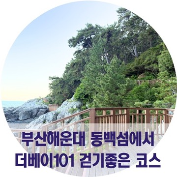 해운대 동백섬 산책 코스 부산웨스틴조선호텔에서 더베이101까지