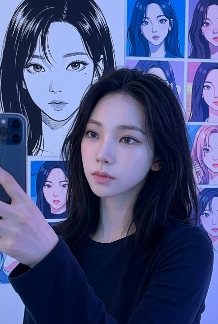 만화 사진 만드는 방법｜에스파 카리나처럼 만화 주인공 감성...