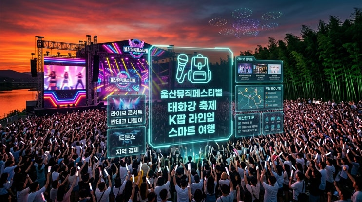 2026 울산뮤직페스티벌 X 쇼!음악중심 보넥도 라이즈 라인업과...