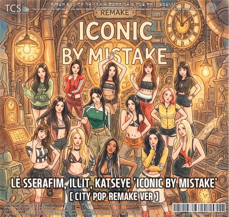 [REMAKE] [르세라핌-아일릿-캣츠아이] 아이코닉 바이...