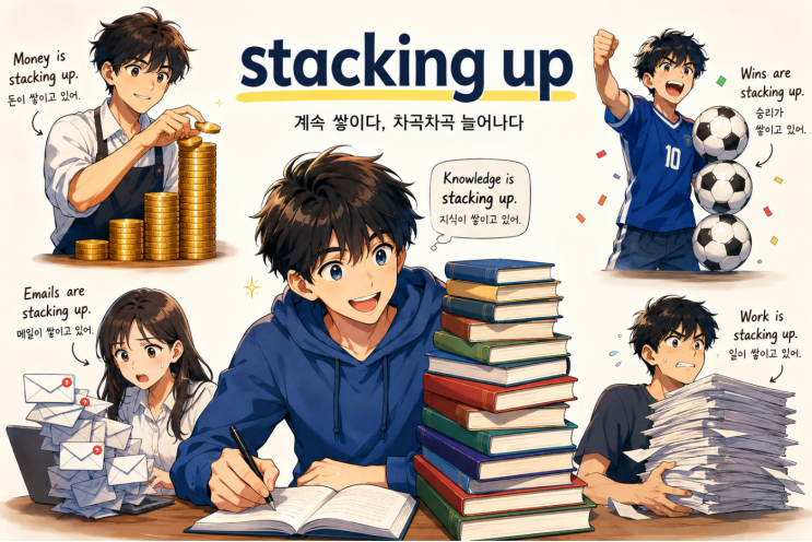 RIIZE 'Do Your Dance' 속 stacking up 뜻은? 어원부터 발음...
