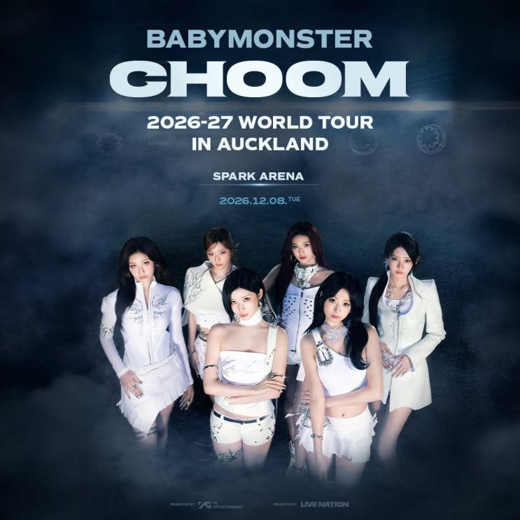 베이비몬스터(BABYMONSTER) ‘CHOOM WORLD TOUR 2026-27’...