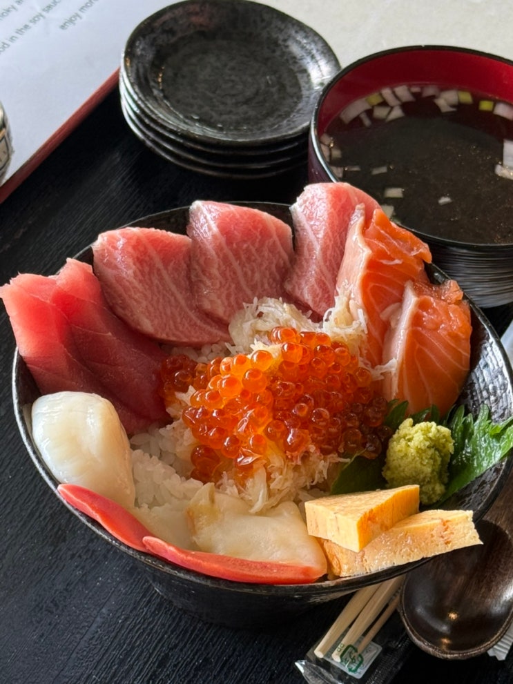 [오키나와여행] 오키나와 나키진 성터 & 北の鮮魚便 北海丼 本部店(....