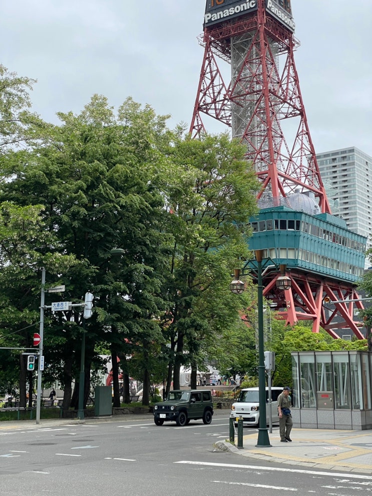 6月 7日 삿포로 여행 (2) | 삿포로 러닝코스 추천, 마에다 삼림공원, ....