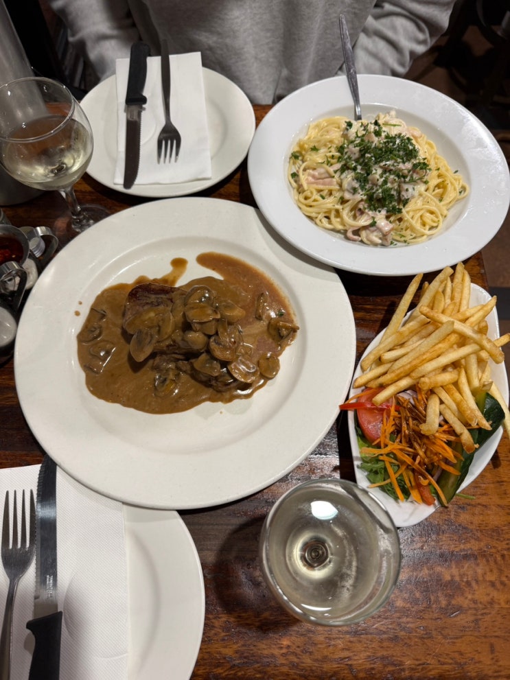 호주 시드니 자유여행 | 머쉬룸 스테이크 맛집 추천 | 바 레지오(Bar R....
