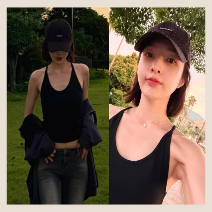 조이, 갈수록 앙상해지는 '뼈말라' 몸매…직각 어깨에 허리는...