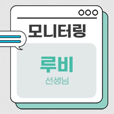모니터링 (루비b 선생님) RSS 대표 이미지