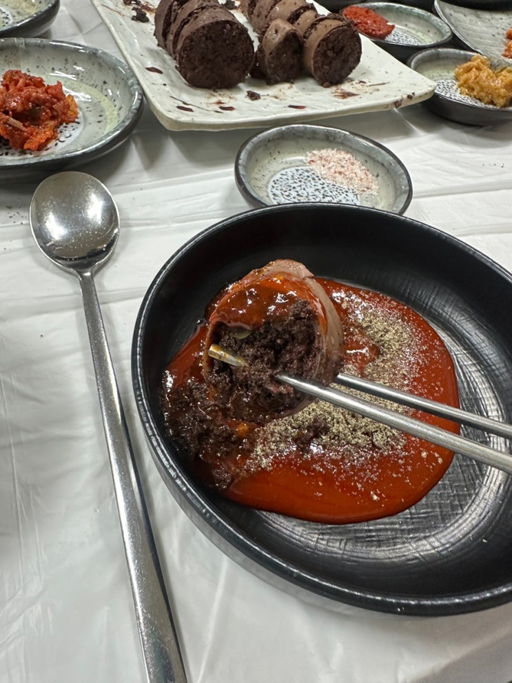[부안] 현지인피셜 찐맛집 할매피순대  전주보다 맛있을지도..?부안....