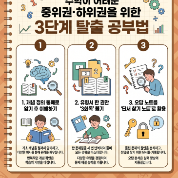 교육부도 긴장한 중3 수학 성취도 하락… 중하위권 학생이 고등 수학에서 역전하는 비결 RSS 대표 이미지