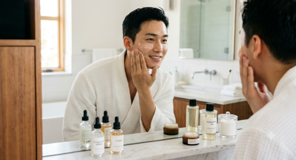 남자 스킨케어 입문 완벽 가이드 — 세안부터 선크림까지 단계별 루틴 정리