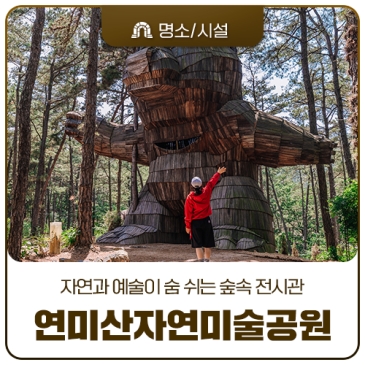 공주 여행 가볼만한곳 자연과 예술이 숨 쉬는 숲속 전시관, 연미산자연미술공원 힐링 산책
