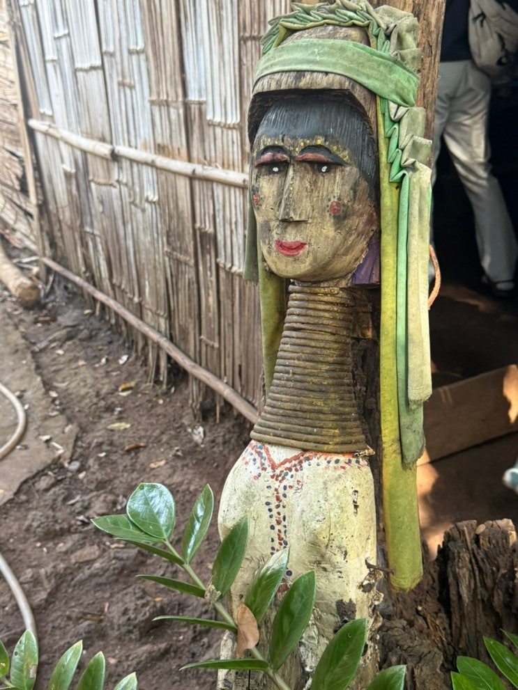 치앙마이 목이긴 카렌족이 살고있는 고산족마을 long neck kalen village