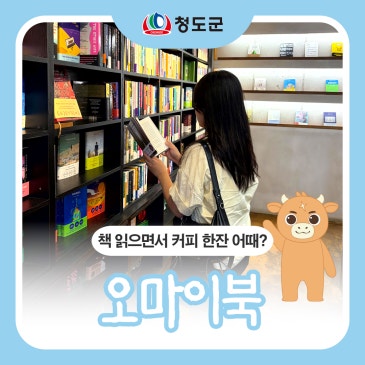 청도 북카페, 오마이북에서만 할 수 있는 특별한 경험!