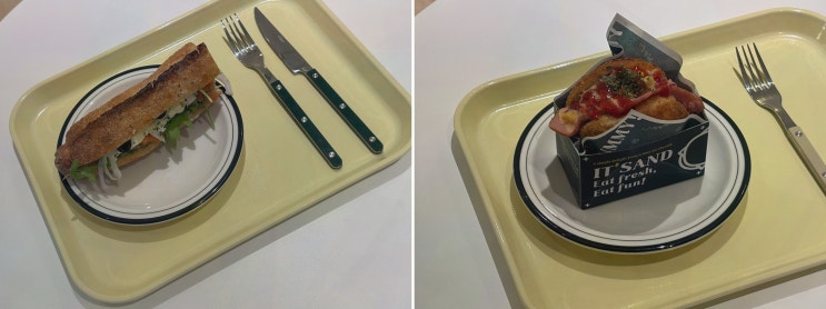 부산 중앙역 카페 카페잇샌드 중앙직영점, 그릴 닭가슴살로 한 끼 든든!