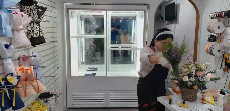 [스텐쇼케이스냉장고] 솔직후기! 쇼케이스 업계 1위 한성, 저소음·A/S까지