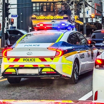 "도로에 사람 쓰러졌어요" 출동한 경찰차가 밟아 결국 사망...