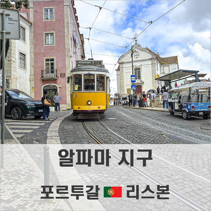 대중교통의  배신  포르투갈 리스본 알파마 지구