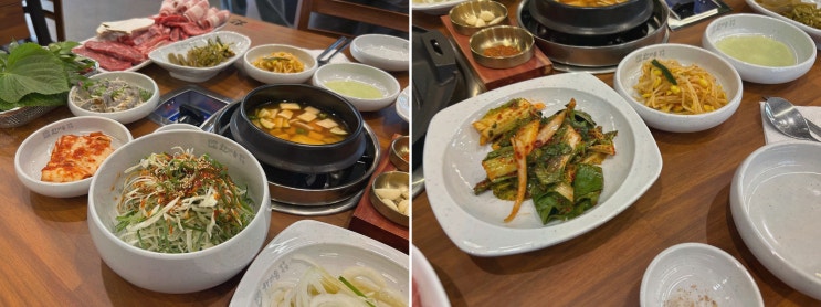 소래포구역저녁식사 한마음정육식당 인천논현점, 돌판돼지갈비로 친구들 감동
