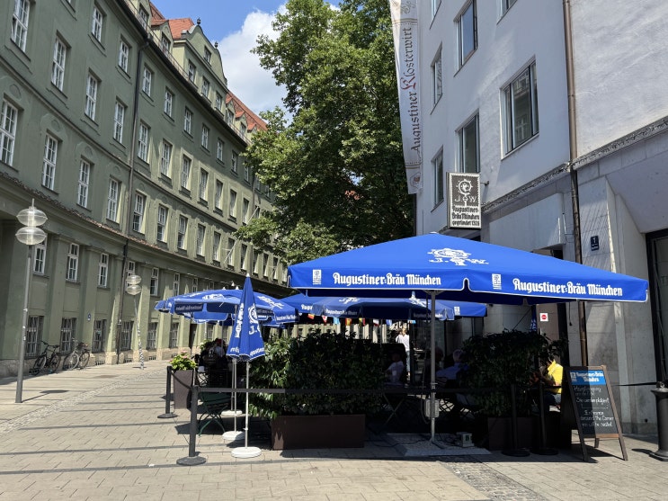 뮌헨 바이에른 레스토랑 Augustiner Klosterwirt