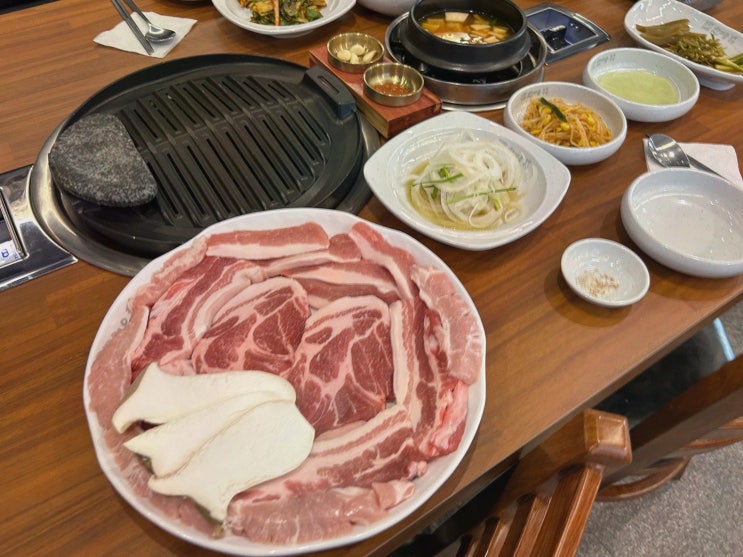 소래포구역가볼만한곳 한마음정육식당 인천논현점, 숙성 돼지고기 부위여행 데이트