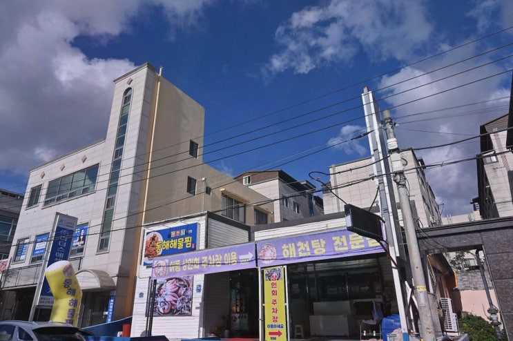 [동해해물찜] 포항 스카이워크 맛집, 해물찜·해물탕·보양 해천탕