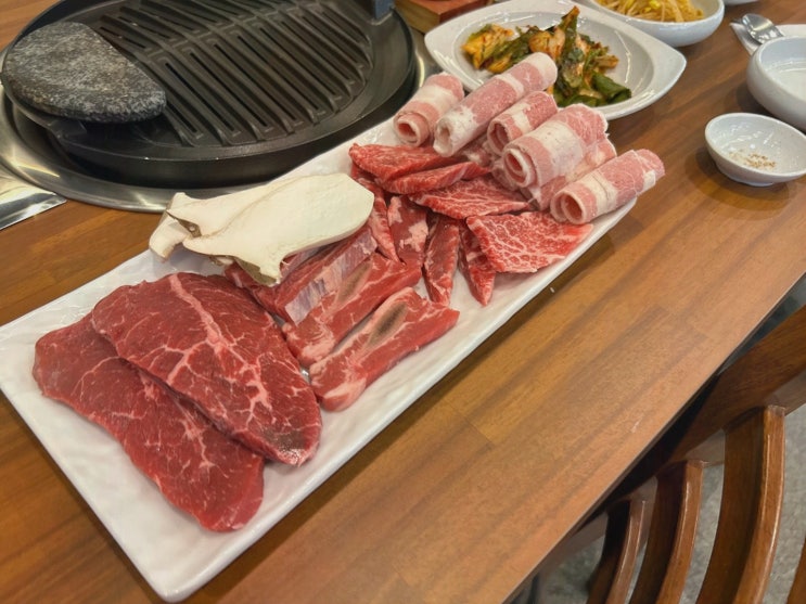 소래포구역아이동반식당 한마음정육식당, 아이밥이 완전 성공!