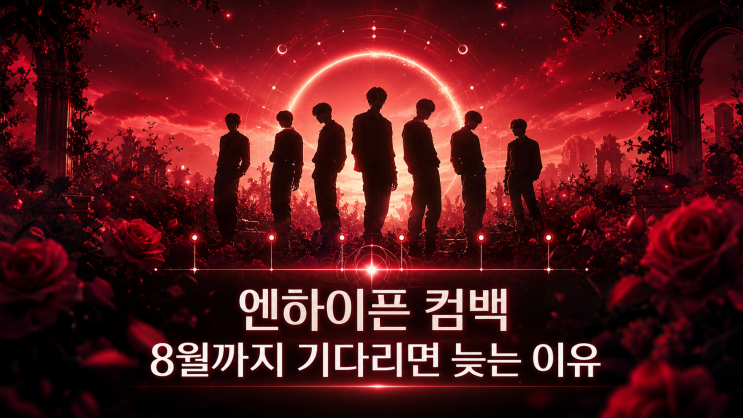 엔하이픈 THE SIN : BLISS 8월 컴백, 발매일보다 먼저 봐야...