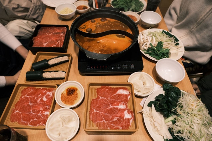 샤브올데이 대림점에서 즐긴 대림 외식