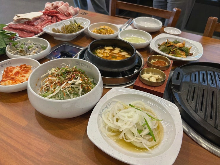 인천논현맛집 한마음정육식당 인천논현점, 한우육회가 모임을 빛내요