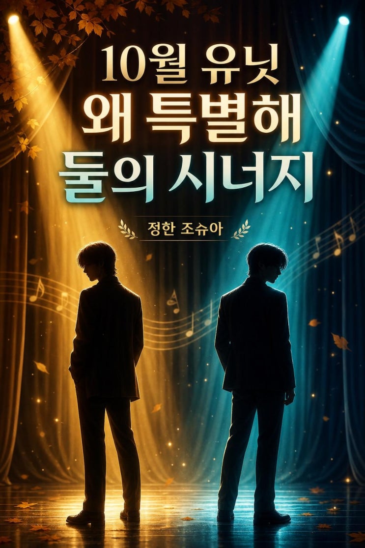 정한 조슈아 10월 유닛 데뷔, 팬들이 놓치면 아쉬운 관전...