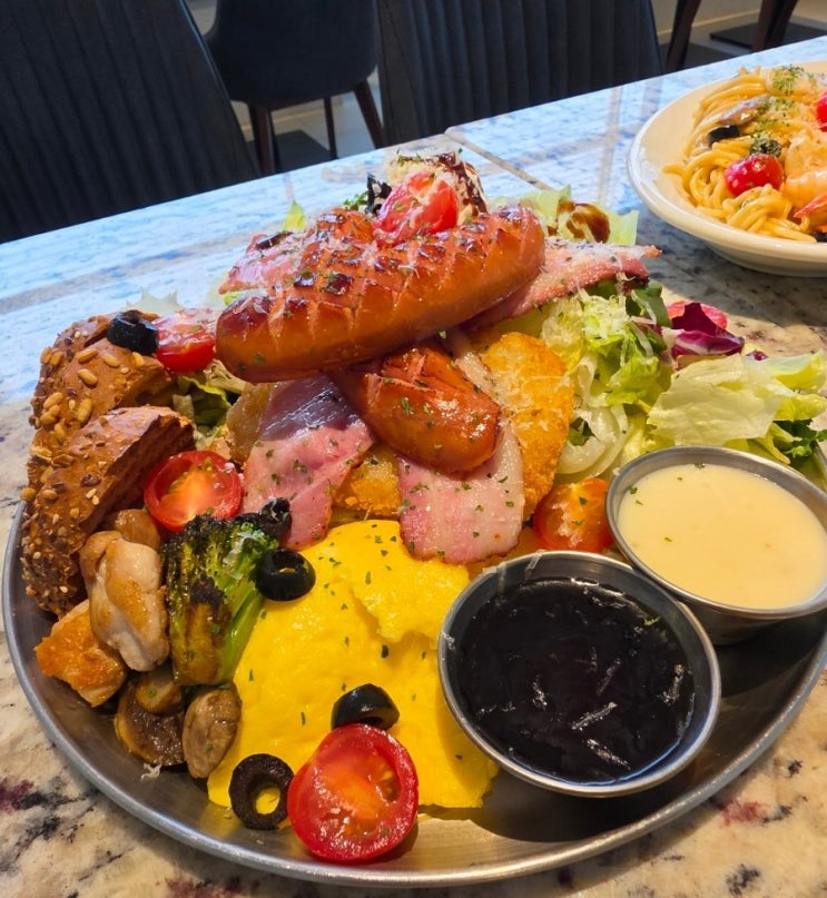 명지 오션시티 브런치 맛집 브런치빈 가성비 맛도 좋은 분위기...
