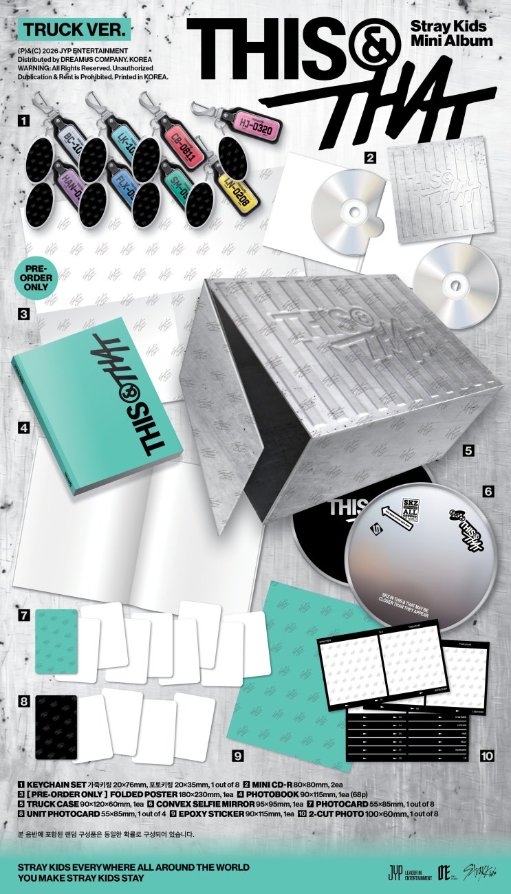Stray Kids 스트레이키즈 THIS & THAT_ALBUM preview / 컨포
