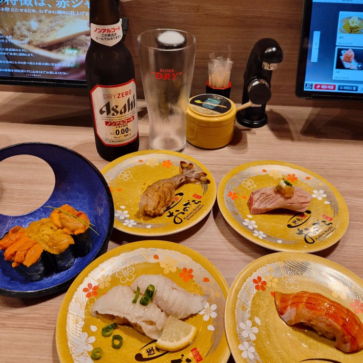 [오사카/난바] 인생 스시 맛집 카이텐 스시 긴자 오노데라 오사카점