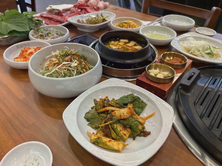 [맛집리뷰] 인천논현고기집 한마음정육식당 인천논현점, 독일 숙성 인증 고기 풍미