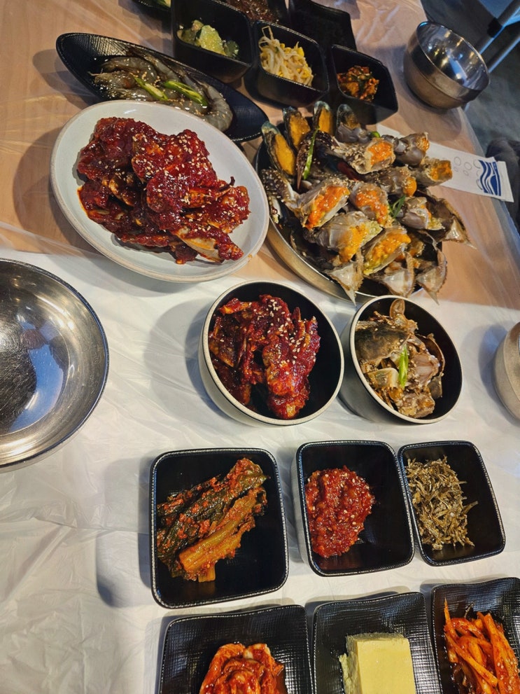 여수돌게장맛집 여수게장정다운식당 본점, 오션뷰 게장힐링