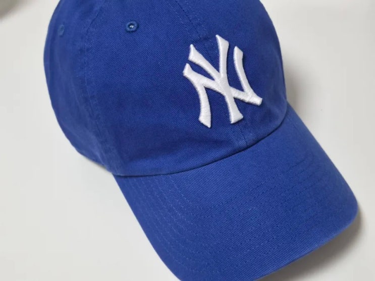 MLB NY 양키스 모자 빅로고 로얄블루 색상 후기