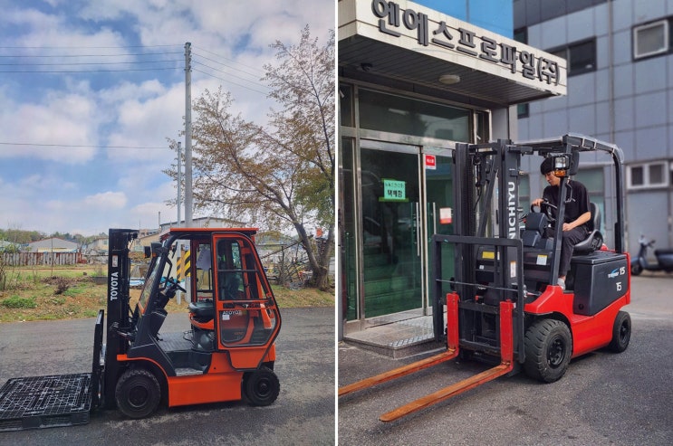 파주지게차렌탈로 장비 교체 고민 덜고, 정비공장까지 잡았던 날