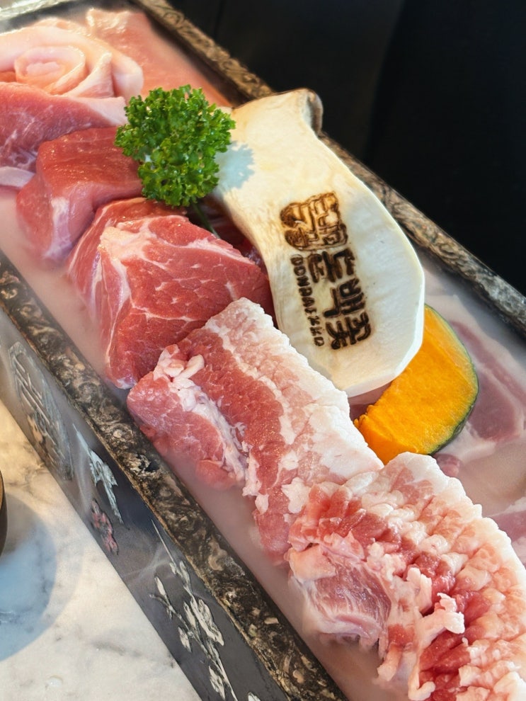 제주공항 고기맛집 돈백꽃 제주공항점, 제주 용담해안도로 고깃집 ....