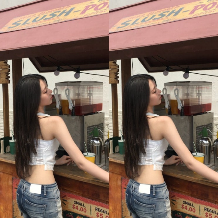I LIKE IT 뮤직비디오 비하인드 포토..베이비몬스터 로라 착장