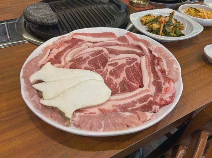 한마음정육식당 인천논현점, 소래포구역한식맛집 데이트+키즈