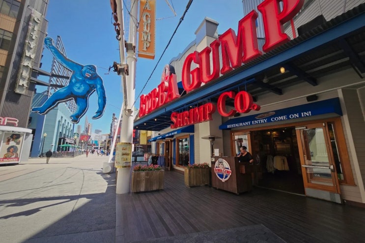 로스앤젤레스 산타모니카 맛집 버바 검프 쉬림프(Bubba Gump Shrimp Co.) ....
