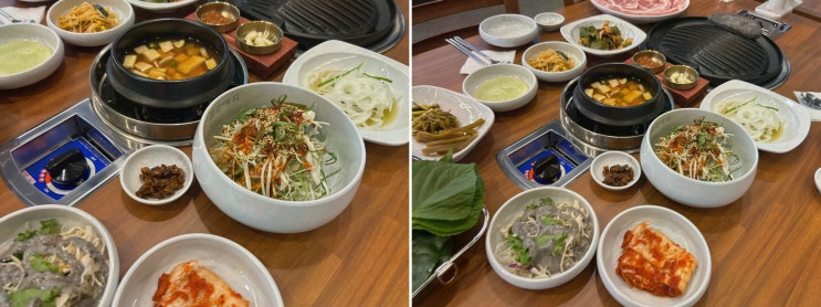 소래포구역직장인회식 한마음정육식당 인천논현점, 숙성 돼지고기 부위 실화