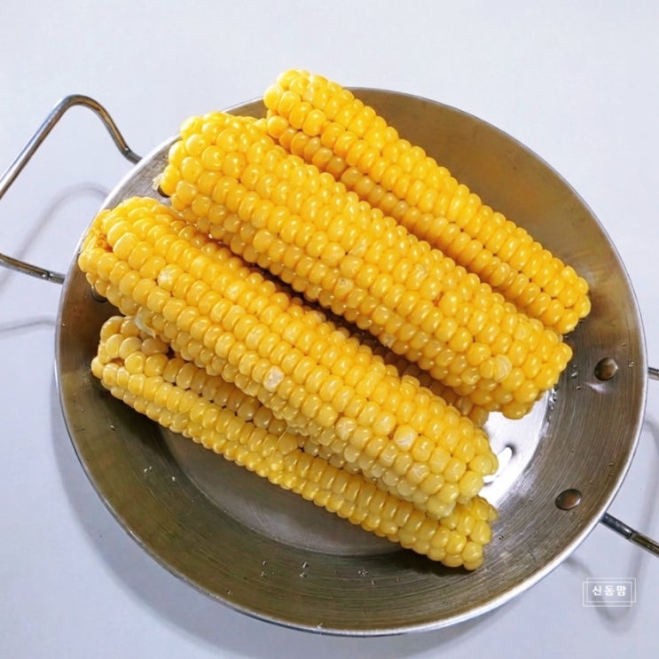 옥수수 삶는법 뉴슈가 맛있게 삶는방법 옥수수 삶기 시간 보관법