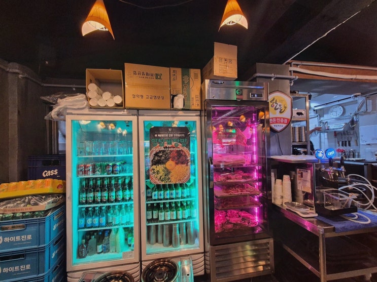 묵동삼겹살 맛집, 김숙성 상봉역점에서 20일 교차숙성에 반했죠
