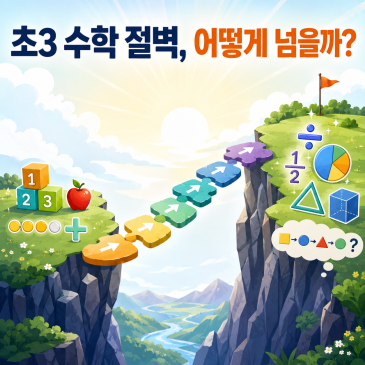 사고력수학 초3수포자 도형,나눗셈,분수 어려운 이유 RSS 대표 이미지