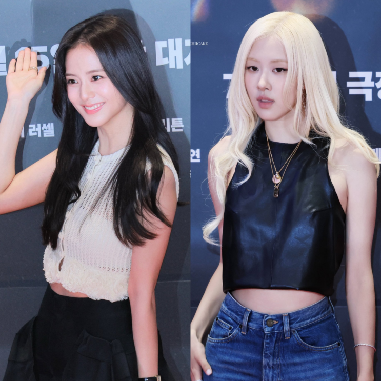 진심 미녀 럭키비키 터졌다는.. 블핑 멤버가 둘이나 강림한...