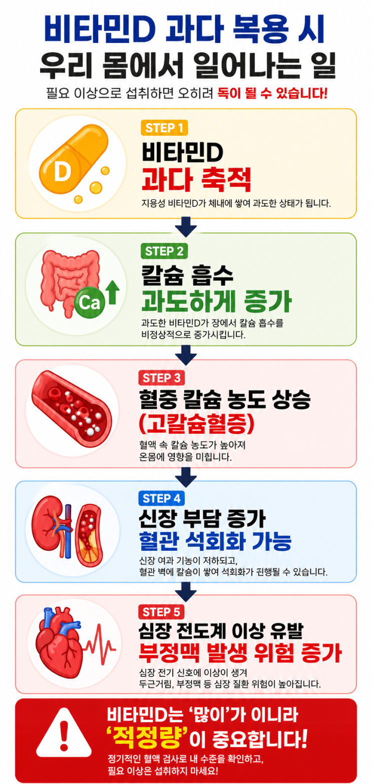 [비타민D 과다복용] "몸 망가졌다" 57세 박준형 사례…영양제...