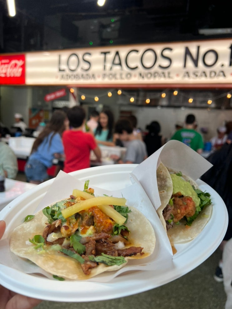 [뉴욕여행]  뉴욕최애타코집 로스타코스 넘버원 Los Tacos No.1 - 가격/....